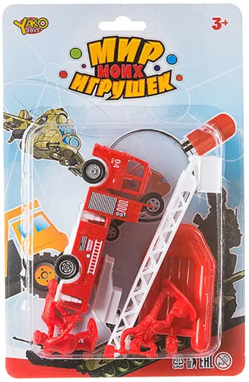 Набор Пожарная служба, 5 предметов обложка книги