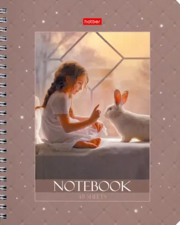 Тетрадь Нежный возраст, 48 листов, клетка, в ассортименте обложка книги