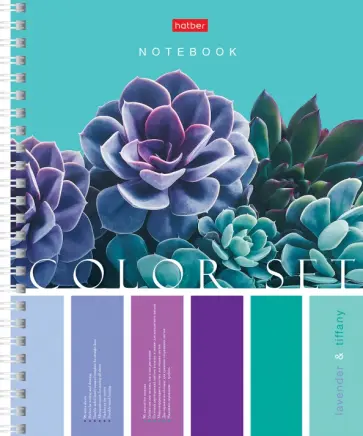 Тетрадь Color Set, А5, 96 листов, нелинованная обложка книги