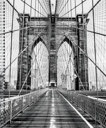 Тетрадь Монохром, 96 листов, клетка, в ассортименте обложка книги