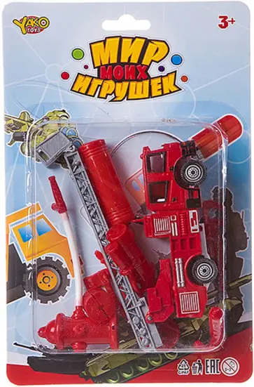 Набор Пожарная служба, 6 предметов обложка книги