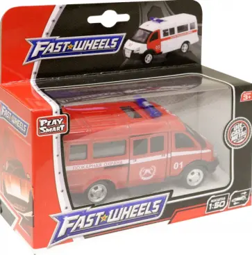 Инерционный микроавтобус Пожарная охрана обложка книги