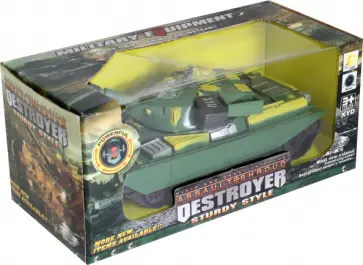 Игрушка Танк обложка книги