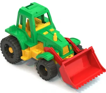 Трактор Ижора с грейдером, в ассортименте обложка книги