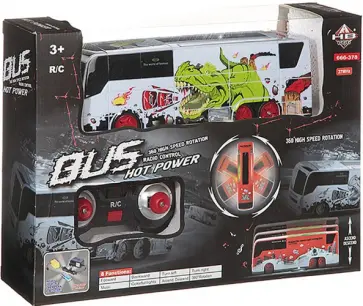 Автобус на радиоуправлении обложка книги