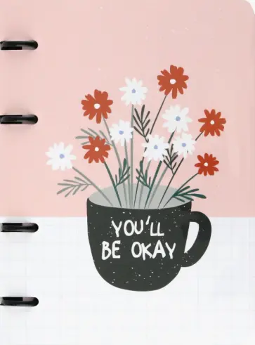 Тетрадь с кольцевым механизмом Sentiment. Цветы в чашке, 80 листов, клетка Тетрадь с кольцевым механизмом Sentiment. Цветы в чашке, 80 листов, клетка обложка книги