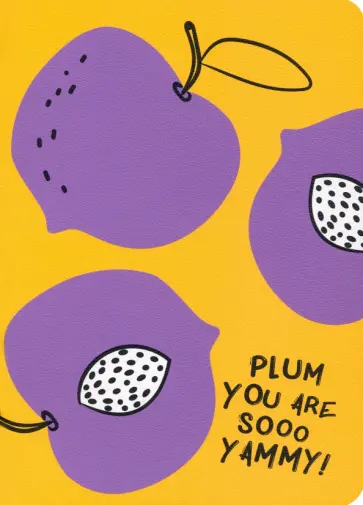 Тетрадь Fruits. Слива, 24 листа, клетка, А5 Тетрадь Fruits. Слива, 24 листа, клетка, А5 обложка книги