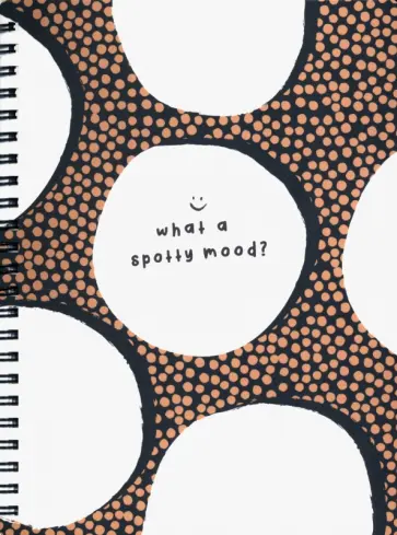 Тетрадь Mood. Круги, 96 листов, клетка обложка книги