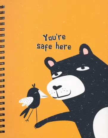 Тетрадь Silly. Медведь, 96 листов, клетка, А5 обложка книги