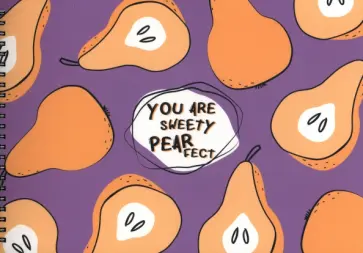 Альбом для рисования Fruits. Груши, 40 листов, А4 обложка книги