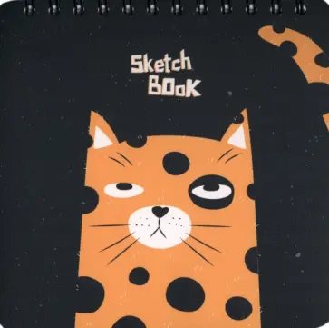 Альбом для рисования Silly. Леопард, 40 листов обложка книги