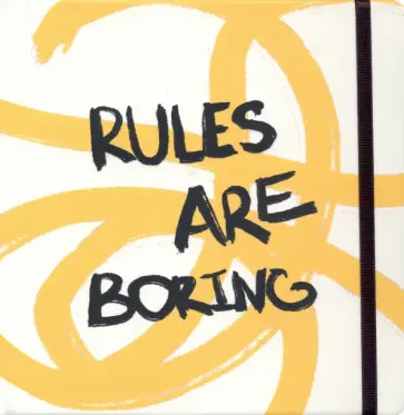 Скетчбук Bad girl. Желтый, 64 листа, нелинованный обложка книги