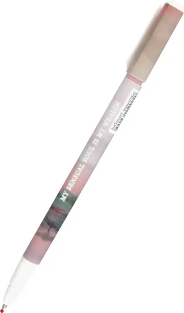 Ручка шариковая View. Серфер, 0,5 мм., синяя обложка книги