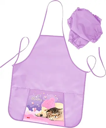 Фартук для труда Сони-Засони, с карманом обложка книги