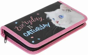 Пенал Белый котик обложка книги