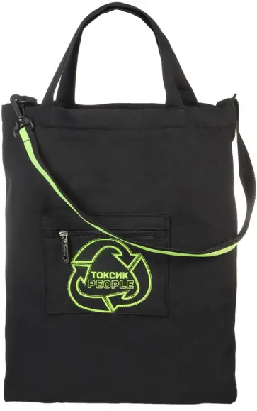 Сумка-шопер на молнии Токсик обложка книги