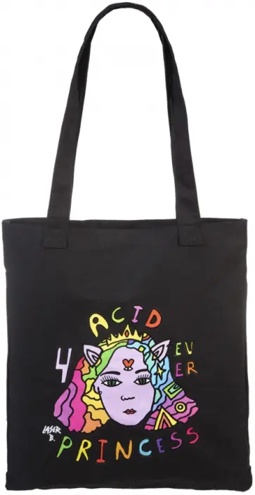 Сумка-шопер с карманом Лазер Би обложка книги