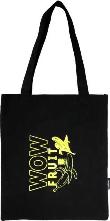 Сумка-шопер с карманом Banana обложка книги