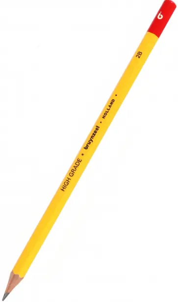 Карандаш чернографитный Burotek, 2В обложка книги