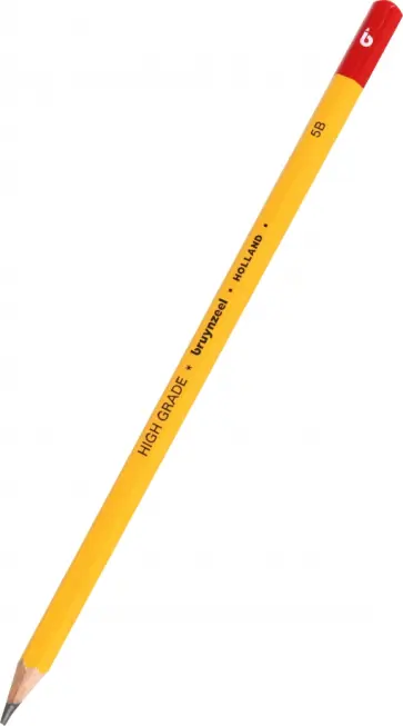 Карандаш чернографитный Burotek, 5В обложка книги