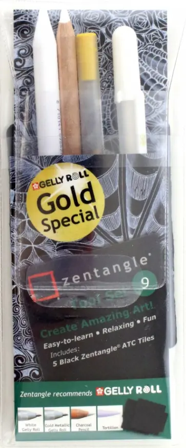 Набор Zentangle, 9 предметов обложка книги