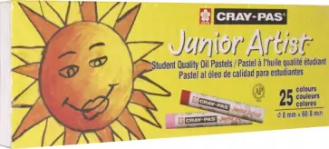 Пастель масляная Junior Artist, 25 цветов обложка книги