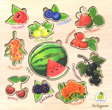 Рамки-вкладыши Ягоды Рамки-вкладыши Ягоды обложка книги