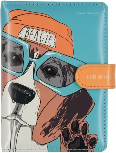 Записная Книжка Memo Journal. Псы на стиле, А5, 128 листов обложка книги