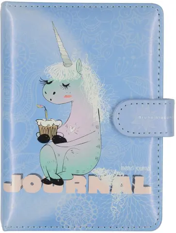 Записная книжка Memo Journal. Unicorn, А5, 128 листов обложка книги