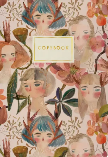 Тетрадь Сказочные девочки, 40 листов, клетка обложка книги