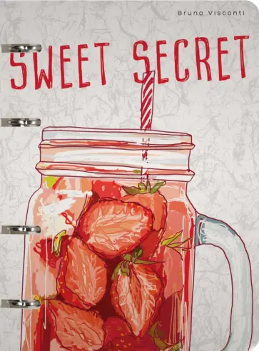 Тетрадь со сменным блоком My Refresh. Клубника, А5, 80 листов, в точку обложка книги