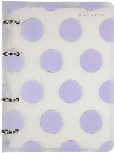 Тетрадь со сменным блоком Горошек, А5, 80 листов, клетка обложка книги