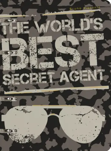 Тетрадь со сменным блоком Secret Agent, 80 листов, линия обложка книги