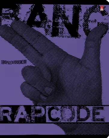 Тетрадь Rapcode, 48 листов, клетка, в ассортименте обложка книги