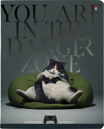 Тетрадь Гаджеты рулят, 48 листов, клетка, А5, в ассортименте обложка книги