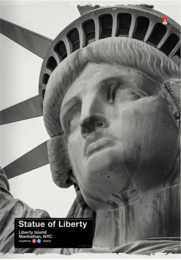 Тетрадь NY-NY, А4, 96 листов, клетка, в ассортименте обложка книги