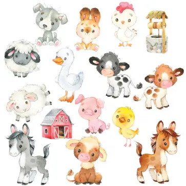 Декоративные наклейки. На ферме Декоративные наклейки. На ферме обложка книги