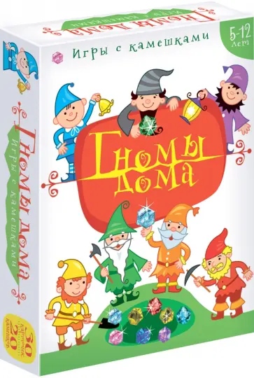 Игры с камешками. Гномы дома Игры с камешками. Гномы дома обложка книги