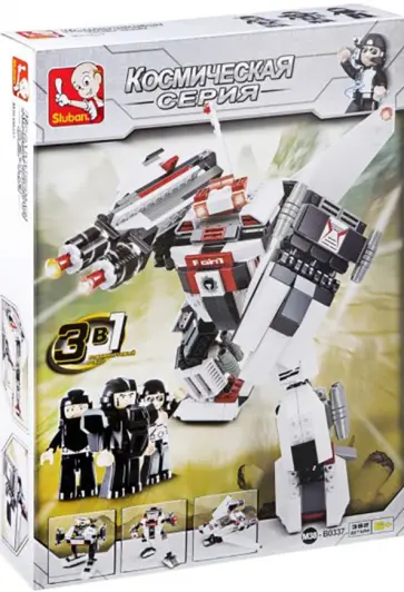 Конструктор Космическая серия, 382 детали обложка книги