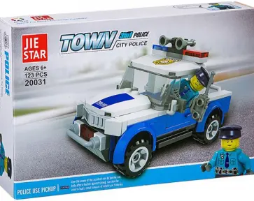 Конструктор Полицейская машина обложка книги