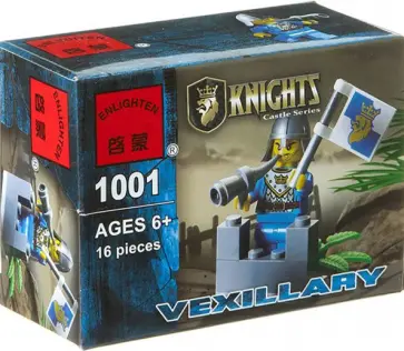 Конструктор Рыцари. Знаменосец, 16 деталей обложка книги