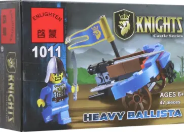 Конструктор Рыцари, 42 детали обложка книги