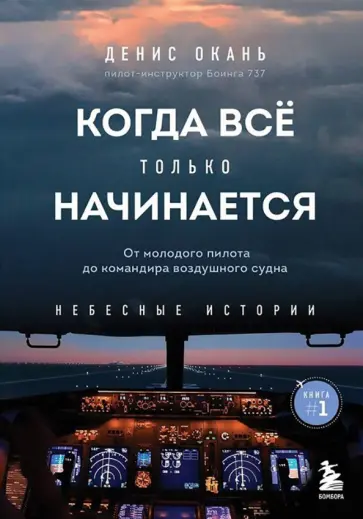 Денис Окань - Когда всё только начинается. От молодого пилота до командира воздушного судна. Книга 1 Денис Окань - Когда всё только начинается. От молодого пилота до командира воздушного судна. Книга 1 обложка книги