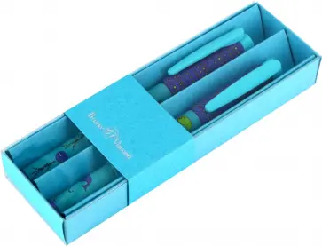 Набор шариковых ручек FreshWrite. Кит, 0.7 мм, синий, 2 штуки обложка книги