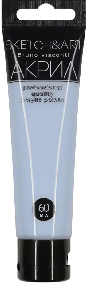 Краска акриловая Sketch&Art, пастельная голубая, 60 мл. обложка книги