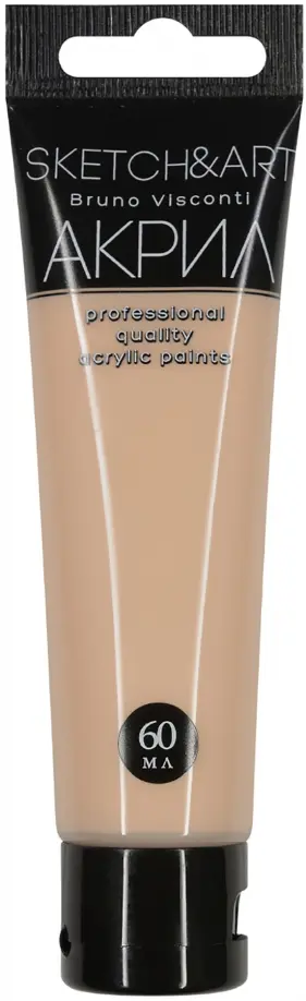 Краска акриловая Sketch&Art, пастельная белое яблоко, 60 мл. обложка книги