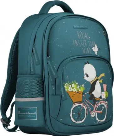 Рюкзак с эргономичной спинкой Удивительные панды, бирюзовый Рюкзак с эргономичной спинкой Удивительные панды, бирюзовый обложка книги