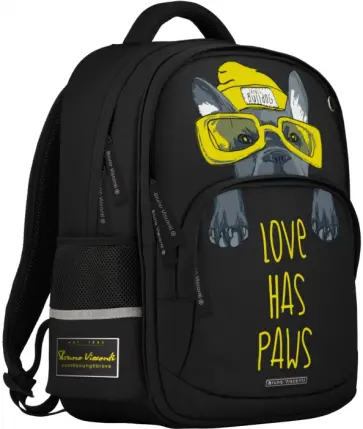 Рюкзак с эргономичной спинкой Псы на стиле, черный Рюкзак с эргономичной спинкой Псы на стиле, черный обложка книги