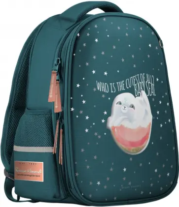 Рюкзак-капсула с эргономичной спинкой Милота зашкаливает. Белек, бирюзовый обложка книги