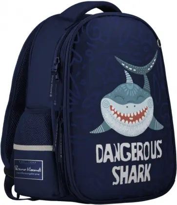 Рюкзак-капсула с эргономичной спинкой Dangerous Shark, синий Рюкзак-капсула с эргономичной спинкой Dangerous Shark, синий обложка книги
